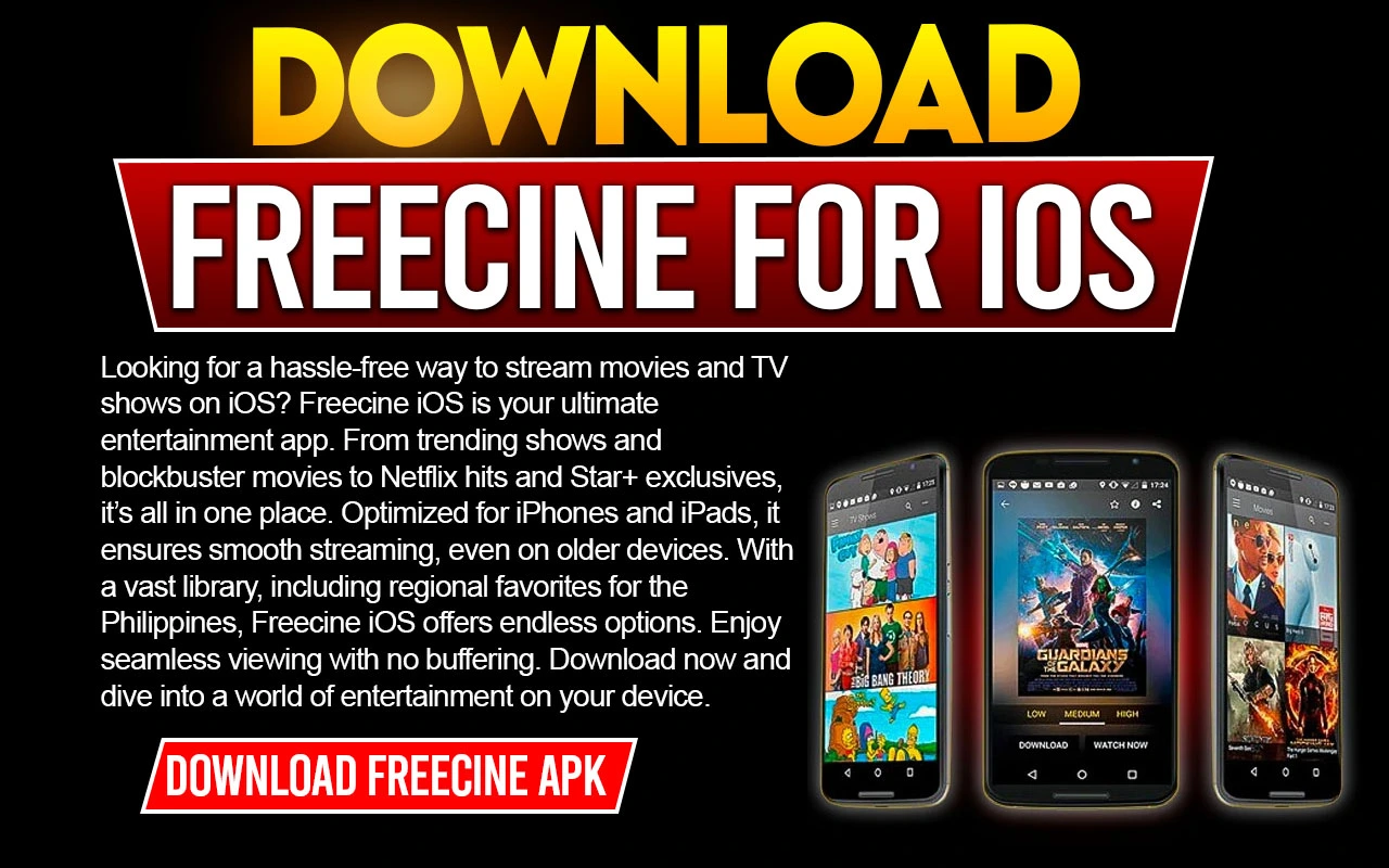 FreeCine For iOS - Download Latest V3.0.3 For iOS 1 FreeCine For iOS